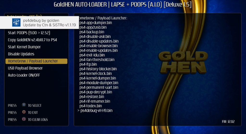 GoldHEN Auto-Loader AIO
